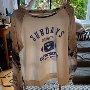 4/$20 Cowboys Sweatshirt